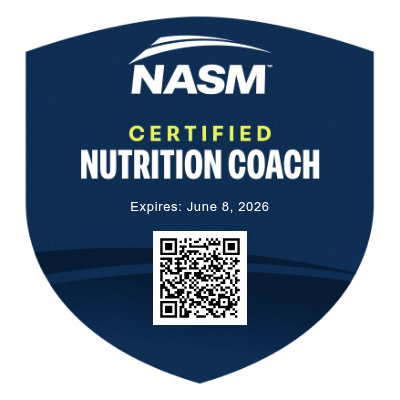 NASM Certified Nutrition Coach (CNC)